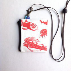 設計款DF183 - 【深海魚印花】證件套零錢包 第3張的照片