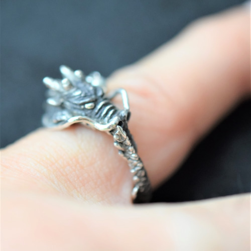 龍の指輪 指輪・リング hide jewelry. 通販 4135454｜Creema(クリーマ