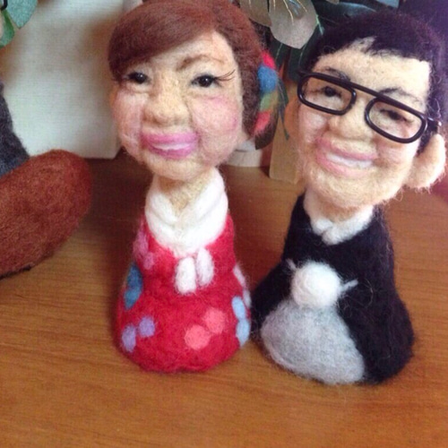 羊毛フェルト そっくりドール こけしタイプ 【オーダーメイド