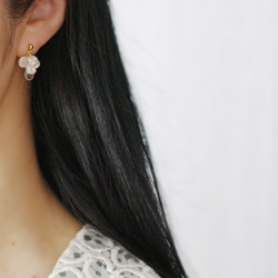 fusa : Keshi Pearl & Crystal（earring） 第4張的照片