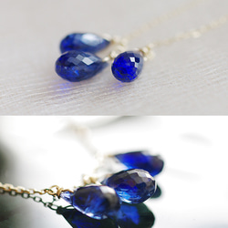 tsubu : Kyanite（necklace） 2枚目の画像