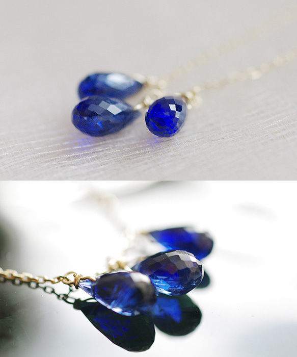 tsubu : Kyanite（necklace） 2枚目の画像