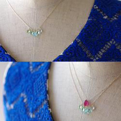 tsubu : Green Tourmaline（necklace） 4枚目の画像