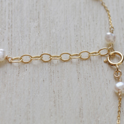 Small Keshi Pearl Princess（necklace） 第3張的照片