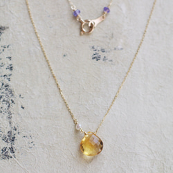 namida : Citrine, Pearl（necklace） 第5張的照片