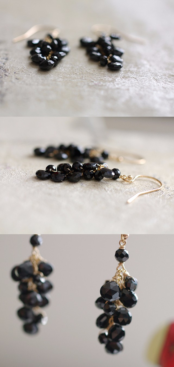 fusa : Black Spinel（earring） 第2張的照片