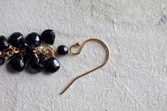 fusa : Black Spinel（earring） 第4張的照片