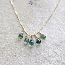 tsubu : Green Sapphire（necklace）_a 1枚目の画像