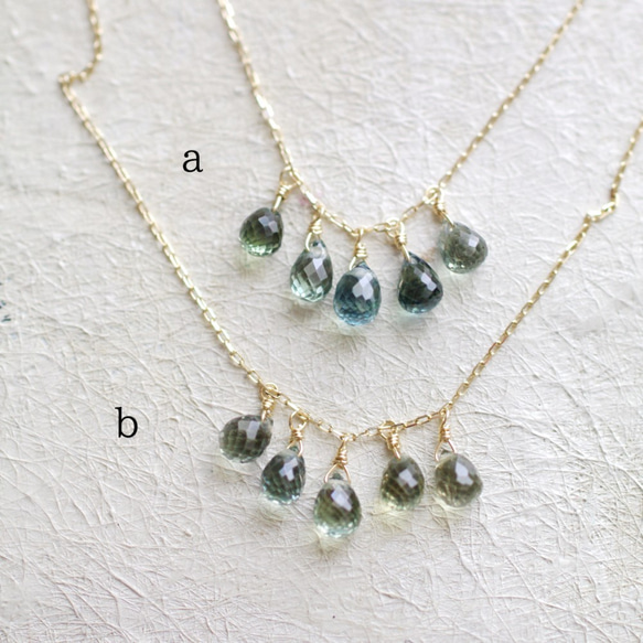tsubu : Green Sapphire（necklace）_a 5枚目の画像