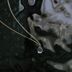 namida : Herkimer Diamond no.1（necklace）ハーキマーダイヤモンド 6枚目の画像