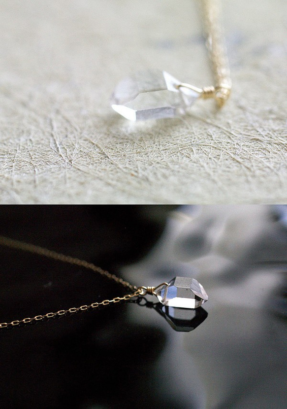 namida：Herkimer Diamond no.3（項鍊）Herquimer Diamond 第2張的照片