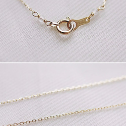 namida : Ruby flat-s3（necklace）フラットなルビーのネックレス 3枚目の画像