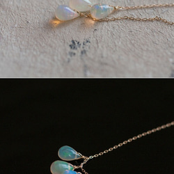 tsubu : Water Opal（necklace）ウォーターオパール 3枚目の画像