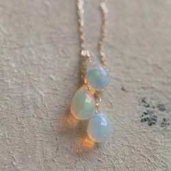 tsubu : Water Opal（necklace）ウォーターオパール 5枚目の画像