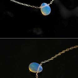 namida：Water Opal  -  s 1（項鍊）水蛋白石 第2張的照片