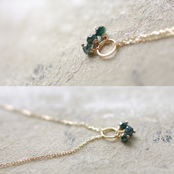 tsubu : Blue Diamond（necklace）ブルーダイヤモンド 2枚目の画像