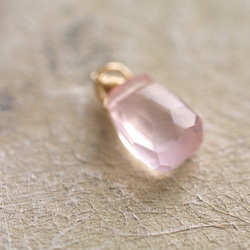 Rose Quartz（charms）2  ラフカットのローズクォーツのチャーム 6枚目の画像