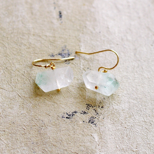 ご予約品 Green Phantom Quartz （charms）ほか4点 ピアス（フック  