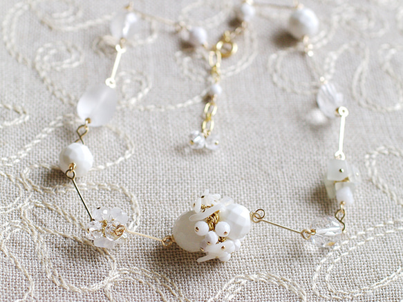 White Bouquet 2（necklace） 第1張的照片