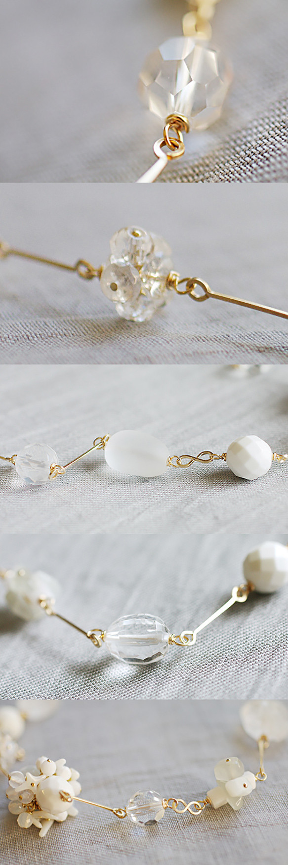 White Bouquet 2（necklace） 第3張的照片