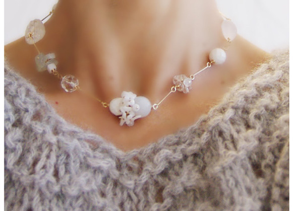 White Bouquet 2（necklace） 第4張的照片