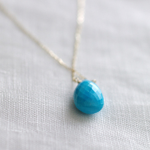 アリゾナタ―コイズ ネックレス namida : Turquoise（necklace）3 アリゾナターコイズの