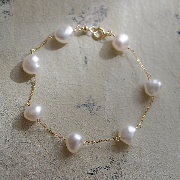Baroque Pearl（bracelet） 1枚目の画像