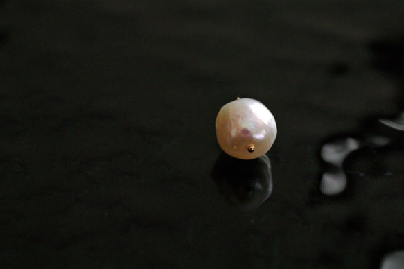 Pearl b (charms) 圓形珍珠吊飾 第6張的照片