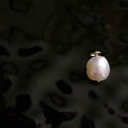 Pearl b (charms) 圓形珍珠吊飾 第7張的照片