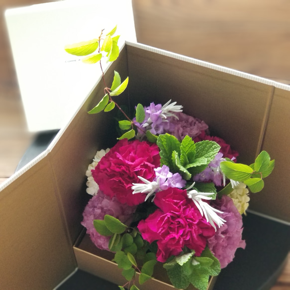 BoxFlower　フレッシュな旬のお花のつめあわせ 6枚目の画像