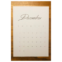 【再販】2021年カレンダー【海外風オリジナルカレンダー】厚さ0.21のフォトマット紙【A4】丈夫で綺麗な素材の紙です 3枚目の画像