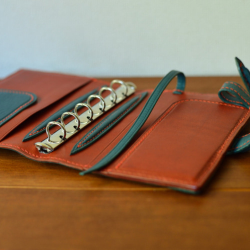 M6システム手帳 イタリアンレザー ハンドメイド ハンドメイド システム