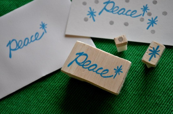 クリスマススタンプセット☆Ｐｅａｃｅ 2枚目の画像