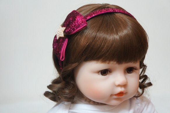 Avondream時尚髮飾-G3-寶寶兒童幼兒超舒適髮箍/髮圈- 髮箍髮圈髮帶類  星星 第1張的照片
