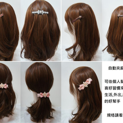 Avondreamファッションヘアアクセサリー-F1-オートクリップ（スプリングクリップ）-プリンセスクリップ、ヘアクリップ、フ 3枚目の画像