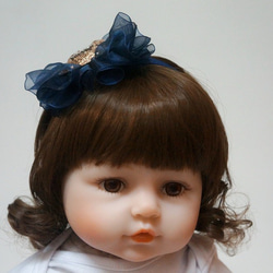 Avondream時尚髮飾-G4-寶寶兒童幼兒嬰兒髮帶-髮夾髮束髮箍髮帶彌月禮盒禮物 第3張的照片