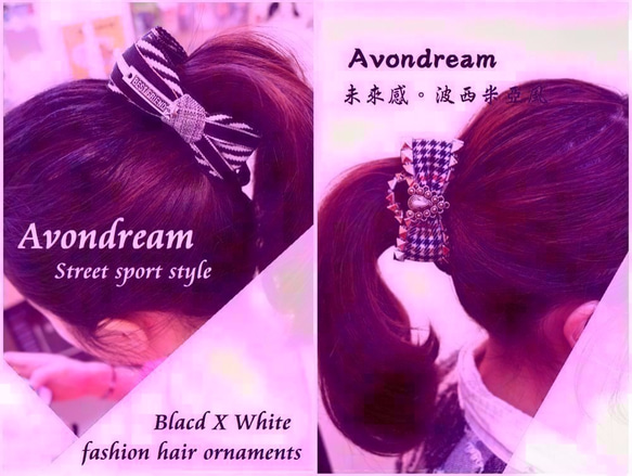 Avondream時尚髮飾-B1-大香蕉夾 hair ornaments  ヘアピン アクセサリー  (台湾)- (M) 第2張的照片