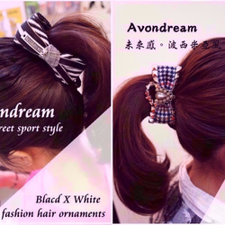 Avondream時尚髮飾-B2-小香蕉夾 hair ornaments  ヘアピン アクセサリー  (台湾)- (S) 第2張的照片