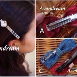 Avondreamファッションヘアアクセサリー-E3ヘアクリップ-プリンセスヘアクリップバングヘアクリップサイドクリップヘアクリ 7枚目の画像