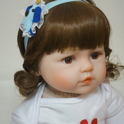 Avondream時尚髮飾-G4-寶寶兒童幼兒嬰兒髮帶-髮夾髮束髮箍髮帶彌月禮盒禮物 狗狗 第2張的照片