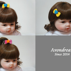 Avondream時尚髮飾-G1-寶寶兒童幼兒嬰兒髮夾-髮夾髮束髮箍髮帶彌月禮盒禮物 第2張的照片
