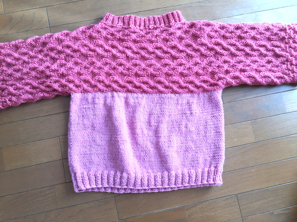 手編みセーター 2枚目の画像
