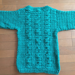 手編みセーター(縄編み模様) 5枚目の画像