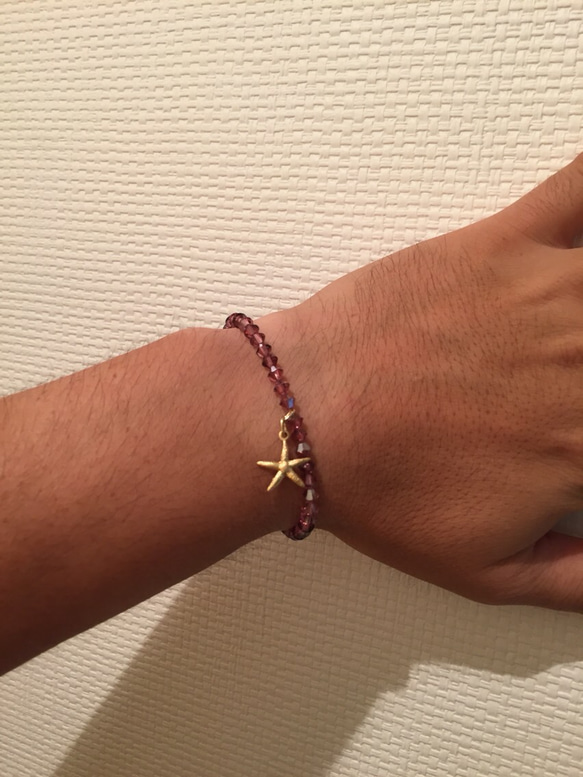 1点物 Hitode Charm x Swalovski Bracelet 3枚目の画像