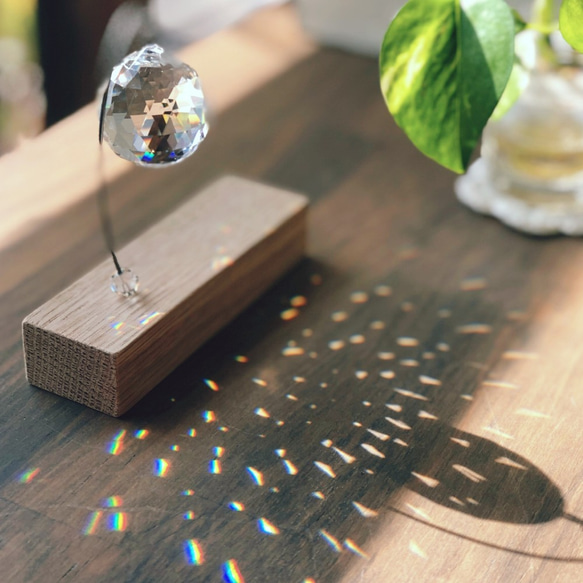 秋の海✩.*˚ SWAROVSKI置き型サンキャッチャー ✩.*˚ 秋の海✩.*˚ SWAROVSKI置き型サンキャッチャー ✩.*˚ - メルカリ