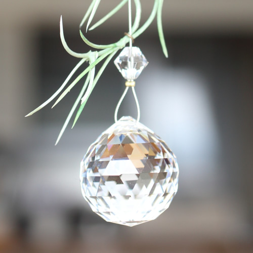 30mm◇ボタニカルスワロフスキーサンキャッチャー サンキャッチャー