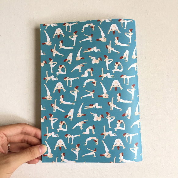 瑜珈筆記本 土耳其藍 Yoga notebook 第5張的照片