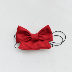 魔女宅急便-經典蝴蝶結寵物髮帶 （紅） 第8張的照片