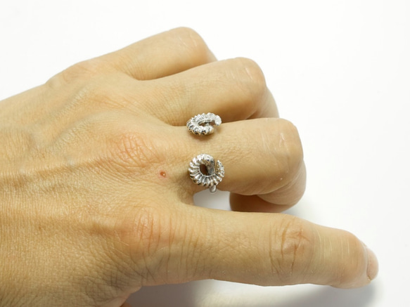 【inGod jewels】Morph The SHEEP シルバー製 ヒツジのヌードリング 4枚目の画像