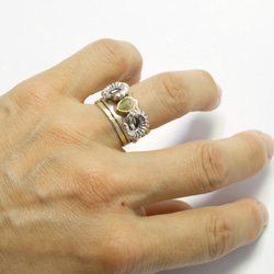 【inGod jewels】Morph The SHEEP シルバー製 ヒツジのヌードリング 5枚目の画像